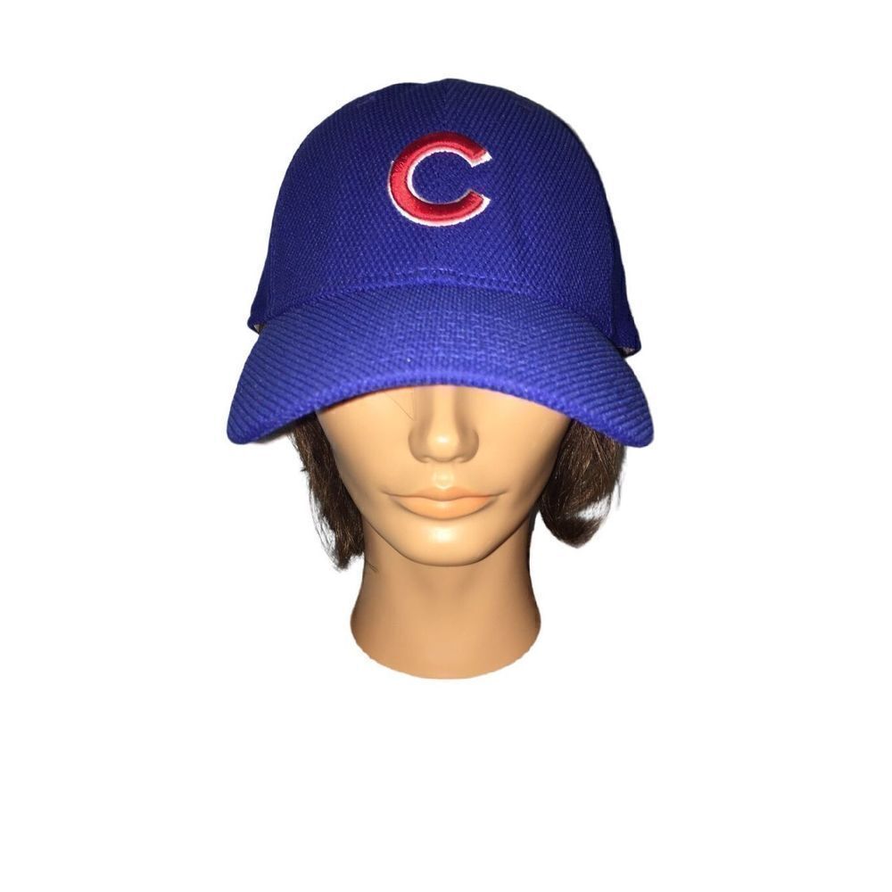 New Era Men's MLB 39 Thirty Chicago Cubs Stretch Royal Blue Cap Size L/XL